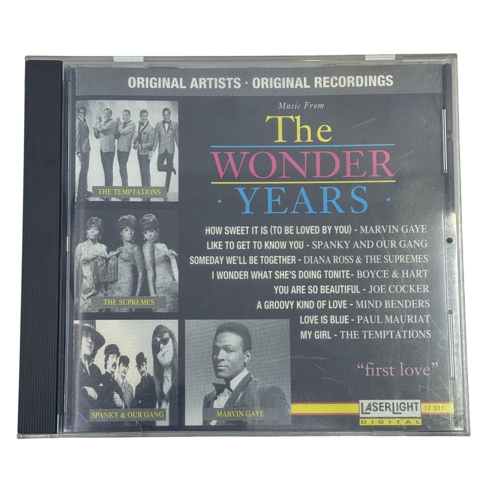 The Wonder Years Music From First Love CD Laserlight 12 311 Marvin Gaye 1994